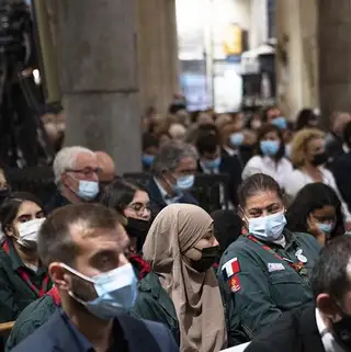 Commémoration de l'attentat de la basilique Notre-Dame