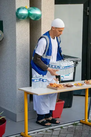 Accueil des Frères à l'Institut