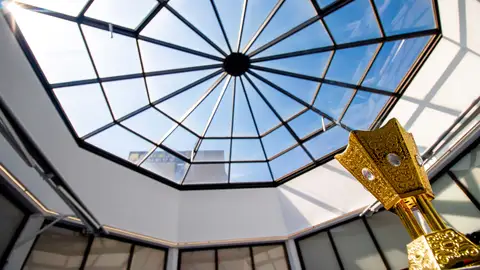 La verrière de l'Institut Nicois Ennour