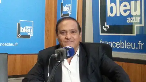 Me Ouassini Mebarek à l'antenne de France Bleu Azur