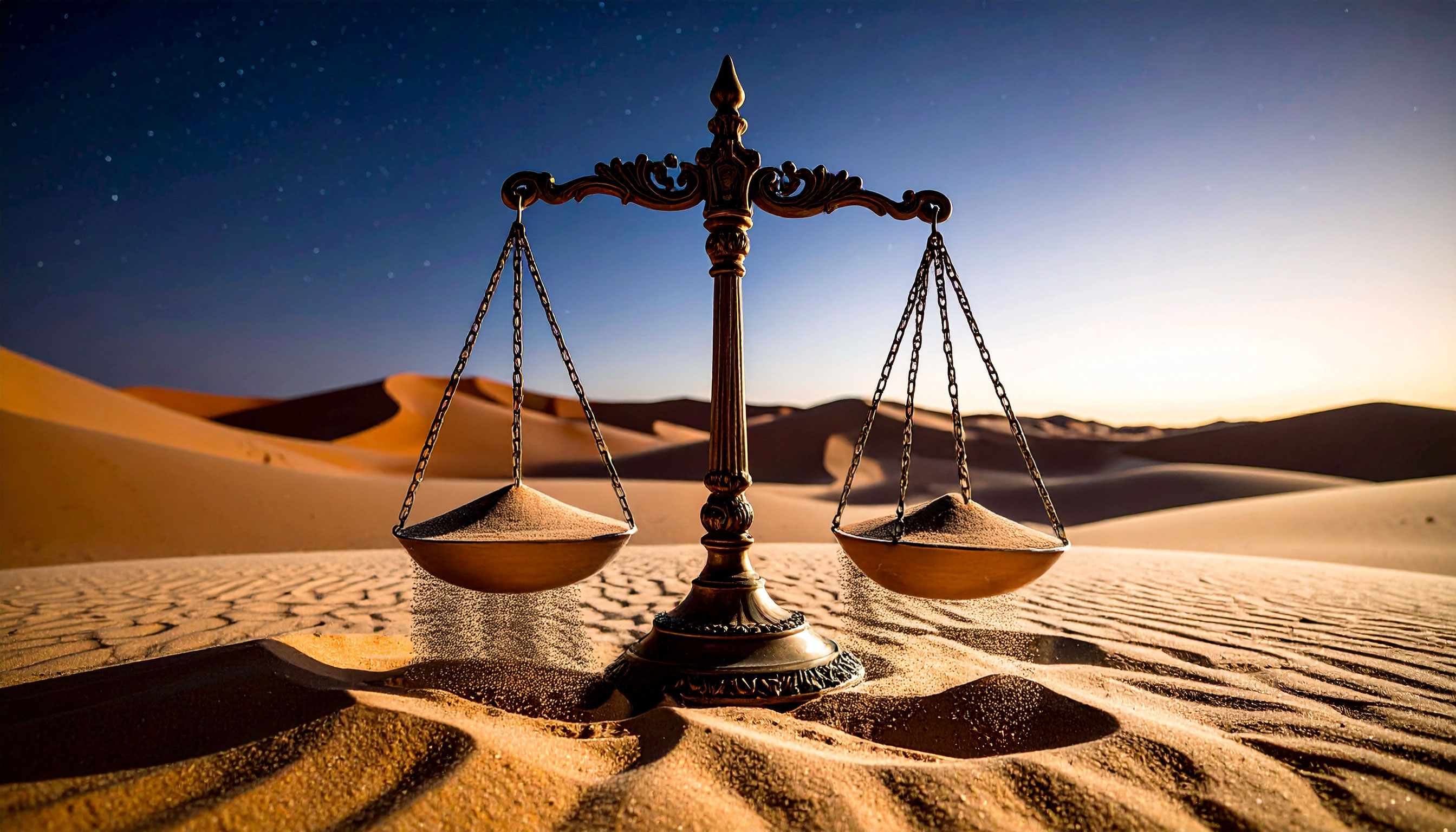 Balance des péchés qui s'écoulent