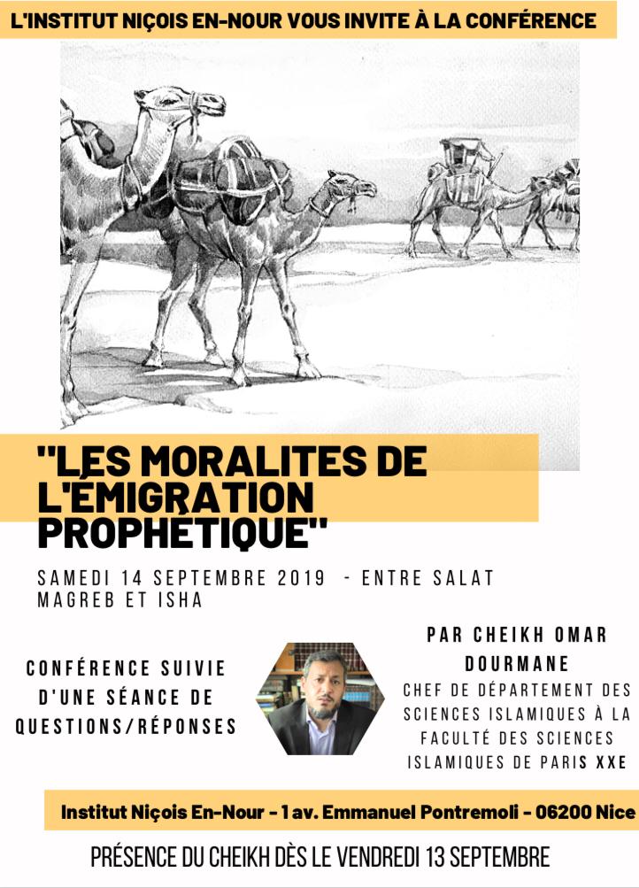 Affiche - Les moralités de l’émigration prophétique