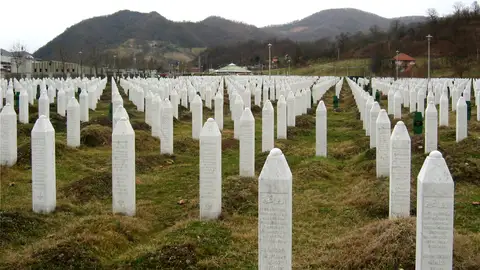 Le mémorial de Srebrenica
