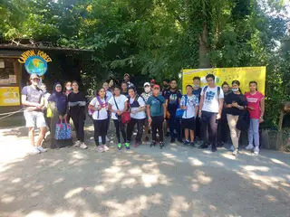 Les adolescents à Cayon Forest
